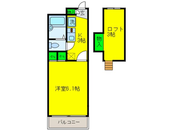 エステートなかのの物件間取画像